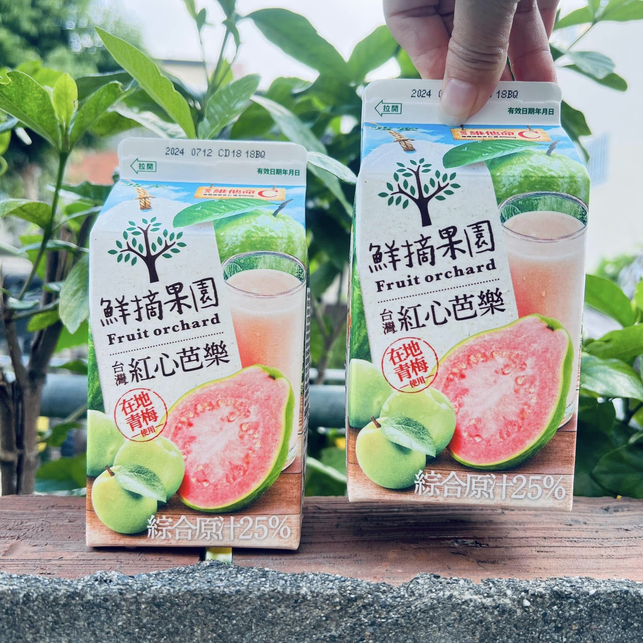 波蜜 鮮摘果園紅心芭樂綜合果汁400ml