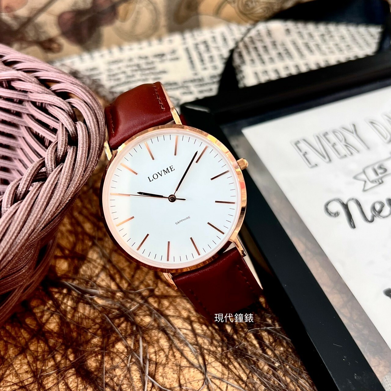 【LOVME】經典時尚腕錶 VL0012M-4C-241 41mm現代鐘錶