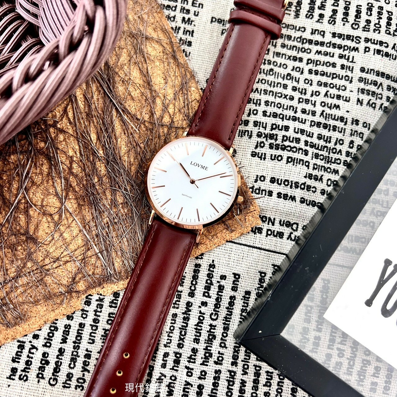 【LOVME】經典時尚腕錶 VL0012M-4C-241 41mm現代鐘錶