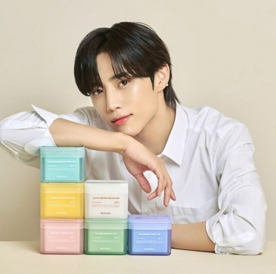 現 貨｜【特大 1+1 增量裝 200mL 再送棉片14片】MEDIHEAL 集中舒緩護理棉片