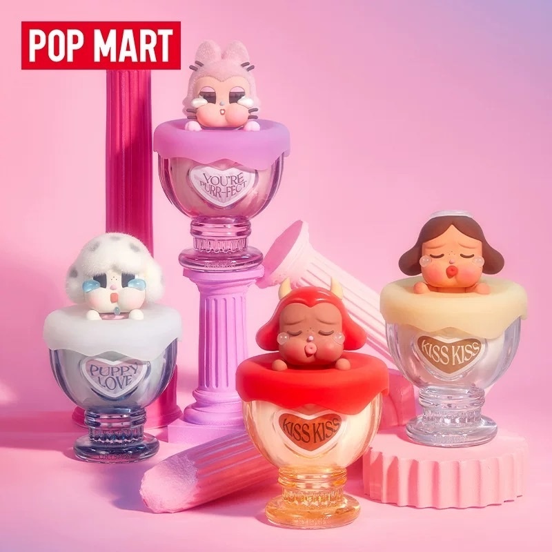POP MART 泡泡瑪特 CRYBABY 𝘾𝙍𝙔𝙄𝙉𝙂 𝙁𝙊𝙍 𝙇𝙊𝙑𝙀 哭娃 愛神的眼淚系列 香氛蠟燭 盲盒 公仔 整端整盒6個