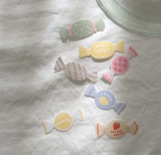 貼紙包 糖果店｜ SUATELIER 韓國