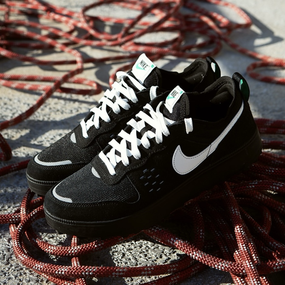 Nike C1TY Black Summit White 黑白 反光 麂皮 復古休閒鞋 運動鞋