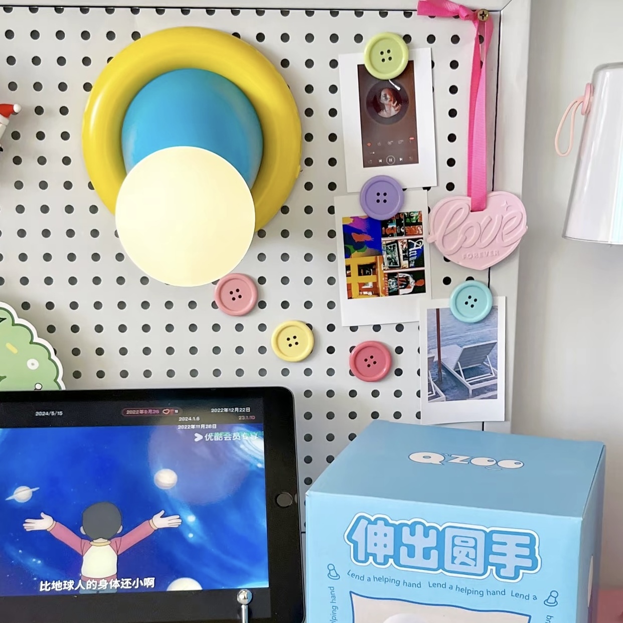 機器貓 小叮噹 伸出圓手 造型 可愛 小夜燈 拍拍燈/預購