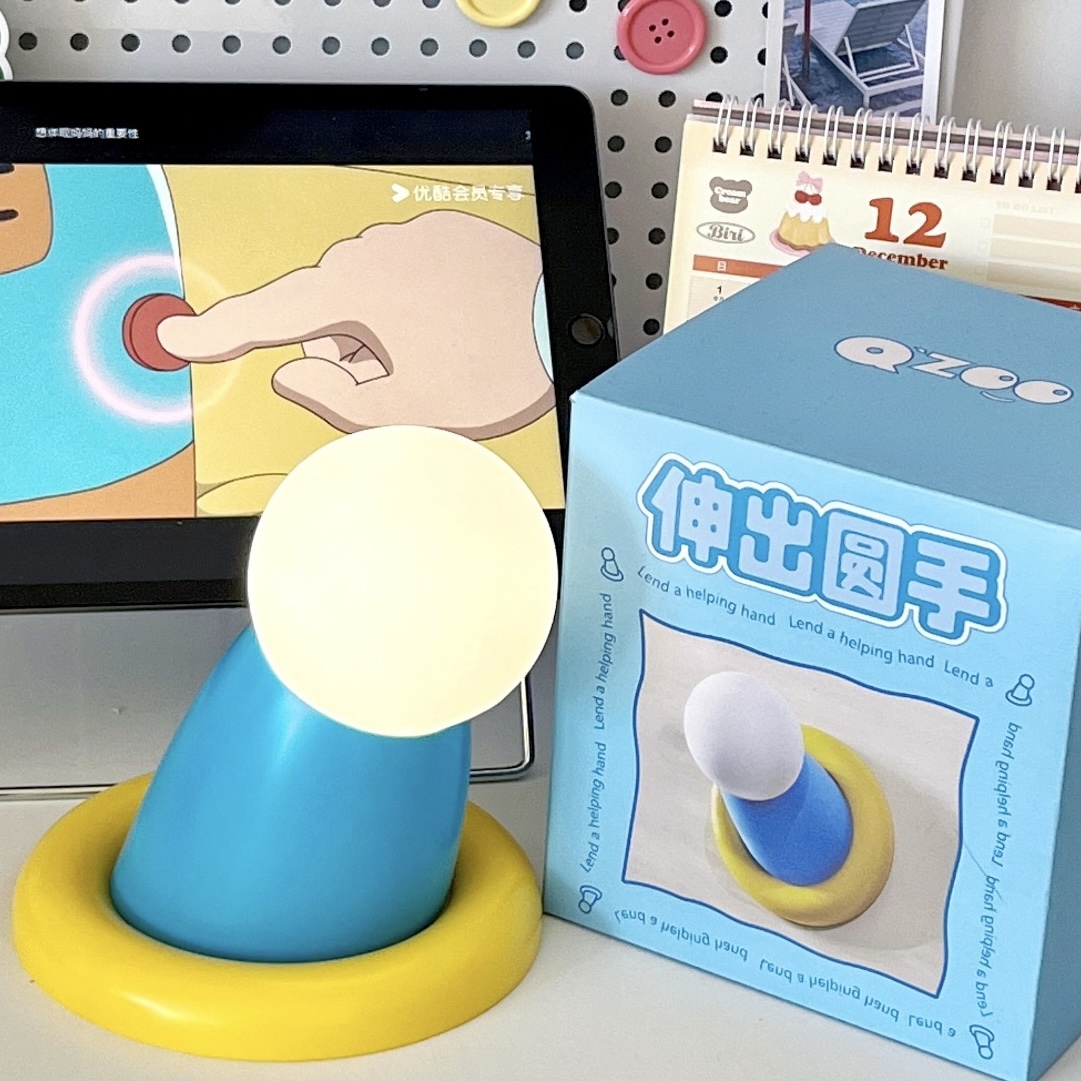 機器貓 小叮噹 伸出圓手 造型 可愛 小夜燈 拍拍燈/預購