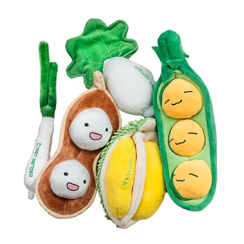 PET REMEMBER 韩系 蔬菜水果发声玩具 可藏食