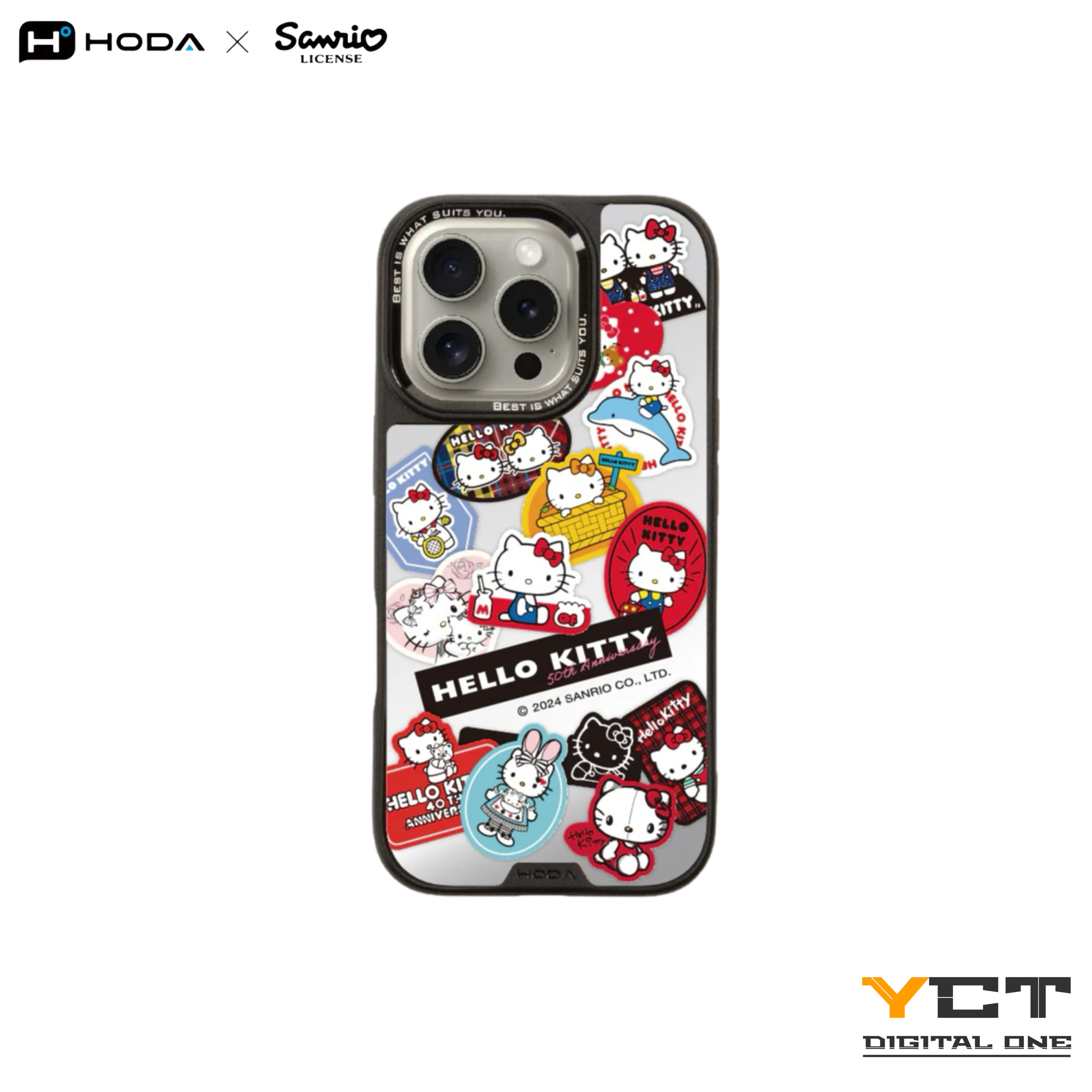 Hello Kitty 50周年系列 MagSafe 手機保護殼 iPhone 16 / 15 系列 | HODA®