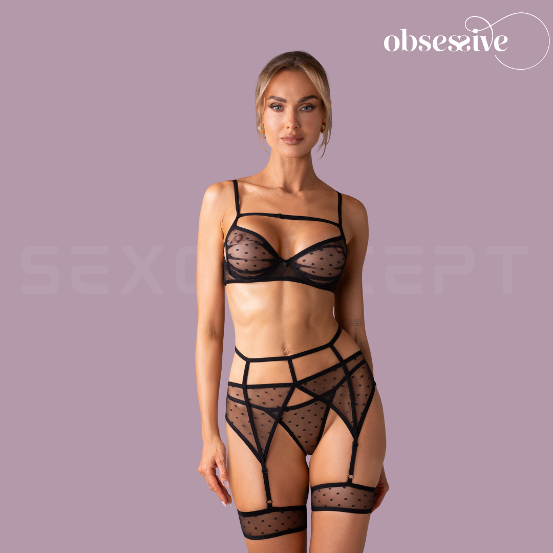 Obsessive - Nuites 3-pcs set - S/M/L/XL