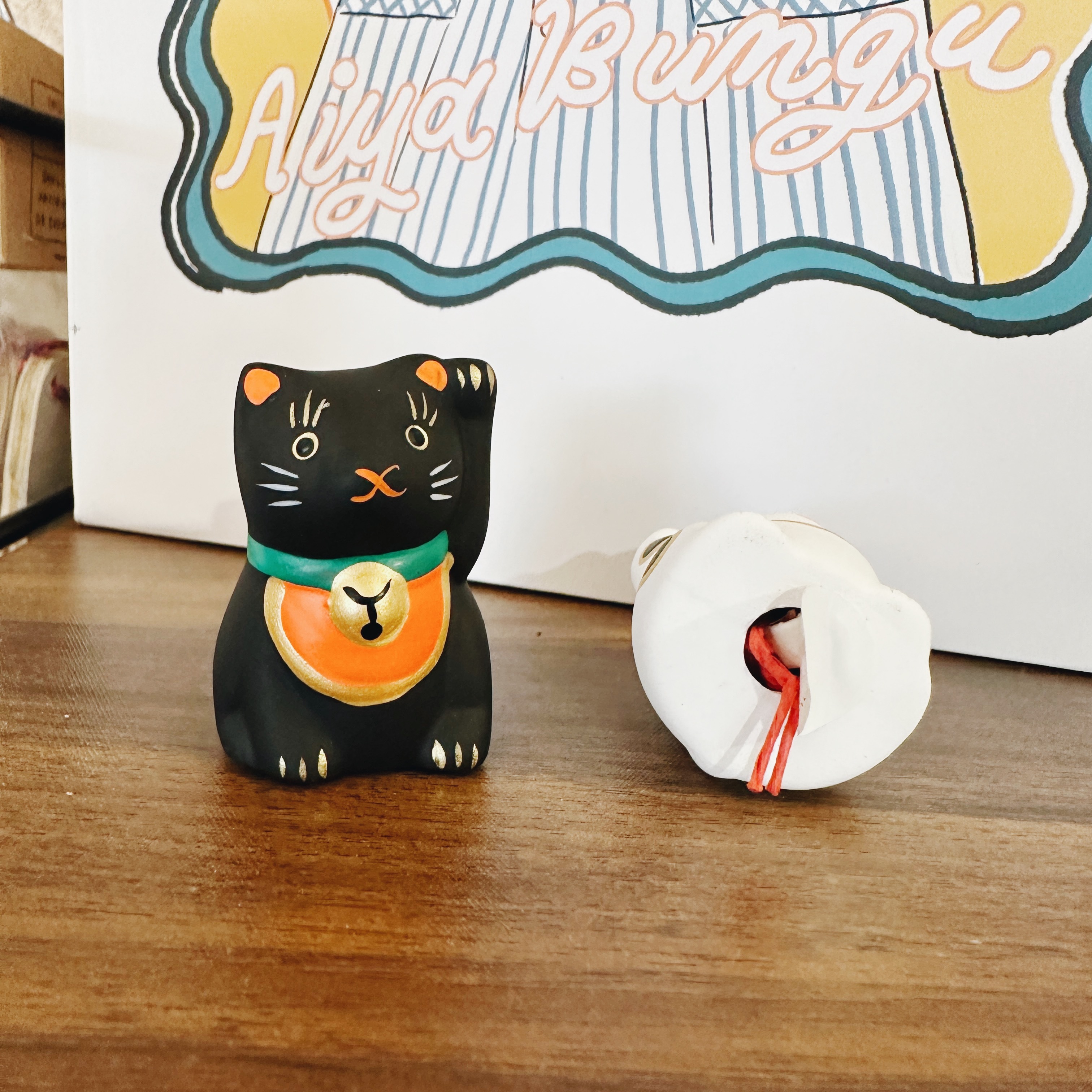 招財貓 2入組 御神籤｜中川政七商店