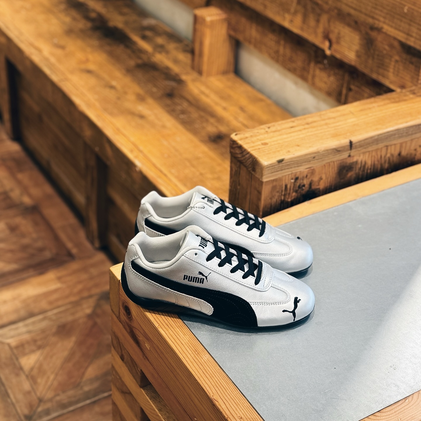 PUMA Speedcat LTH 日本限定 液態銀 銀色 黑色 小LOGO 賽車 復古鞋 40354701