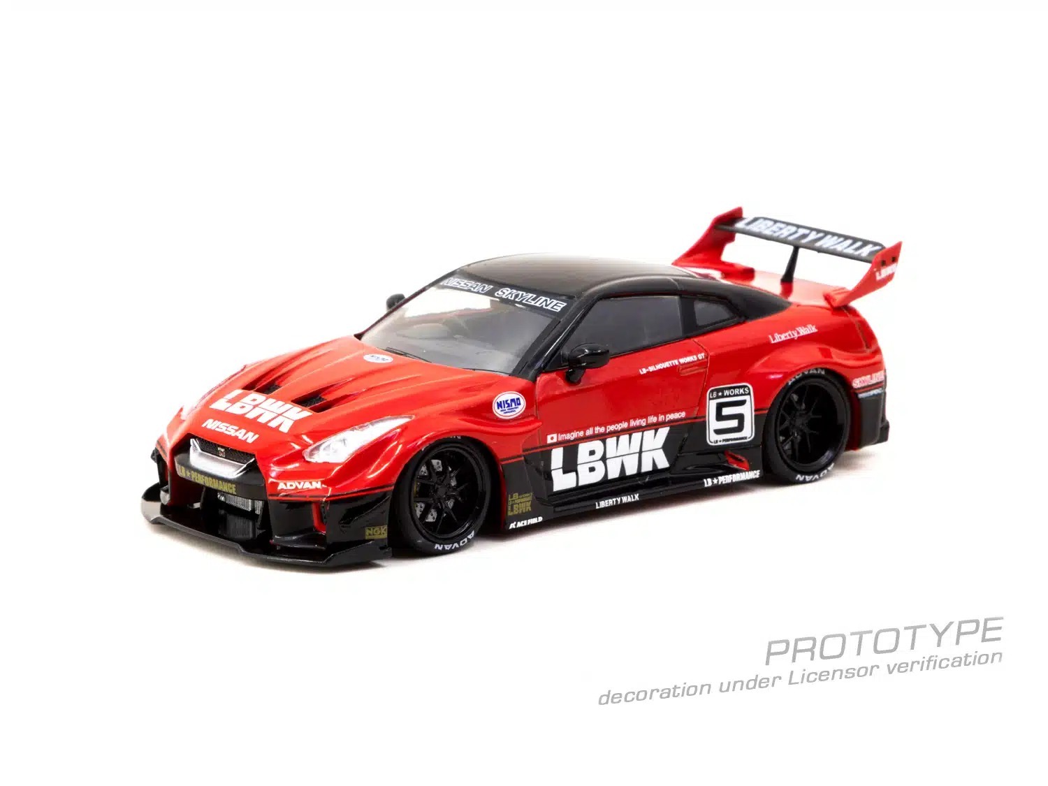 Tarmac Works LB-Silhouette WORKS GT 日產 NISSAN 35GT-RR Silhouette