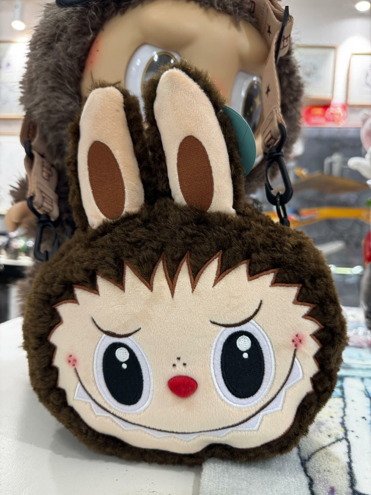 POP MART 泡泡瑪特 ZIMOMO LABUBU THE MONSTERS POP LAND 樂園限定 單肩包 28cm