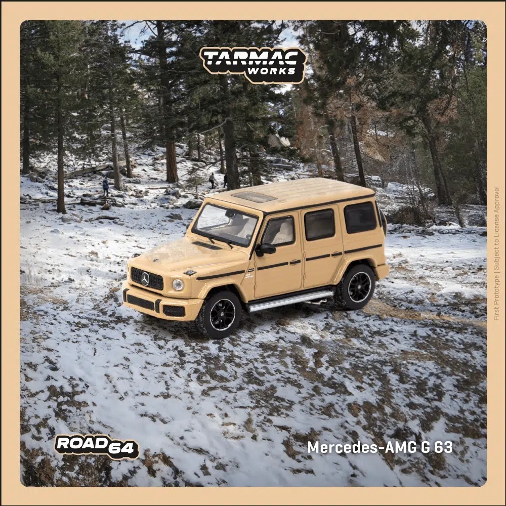 Tarmac Works 平治 Mercedes-AMG G 63 Brown