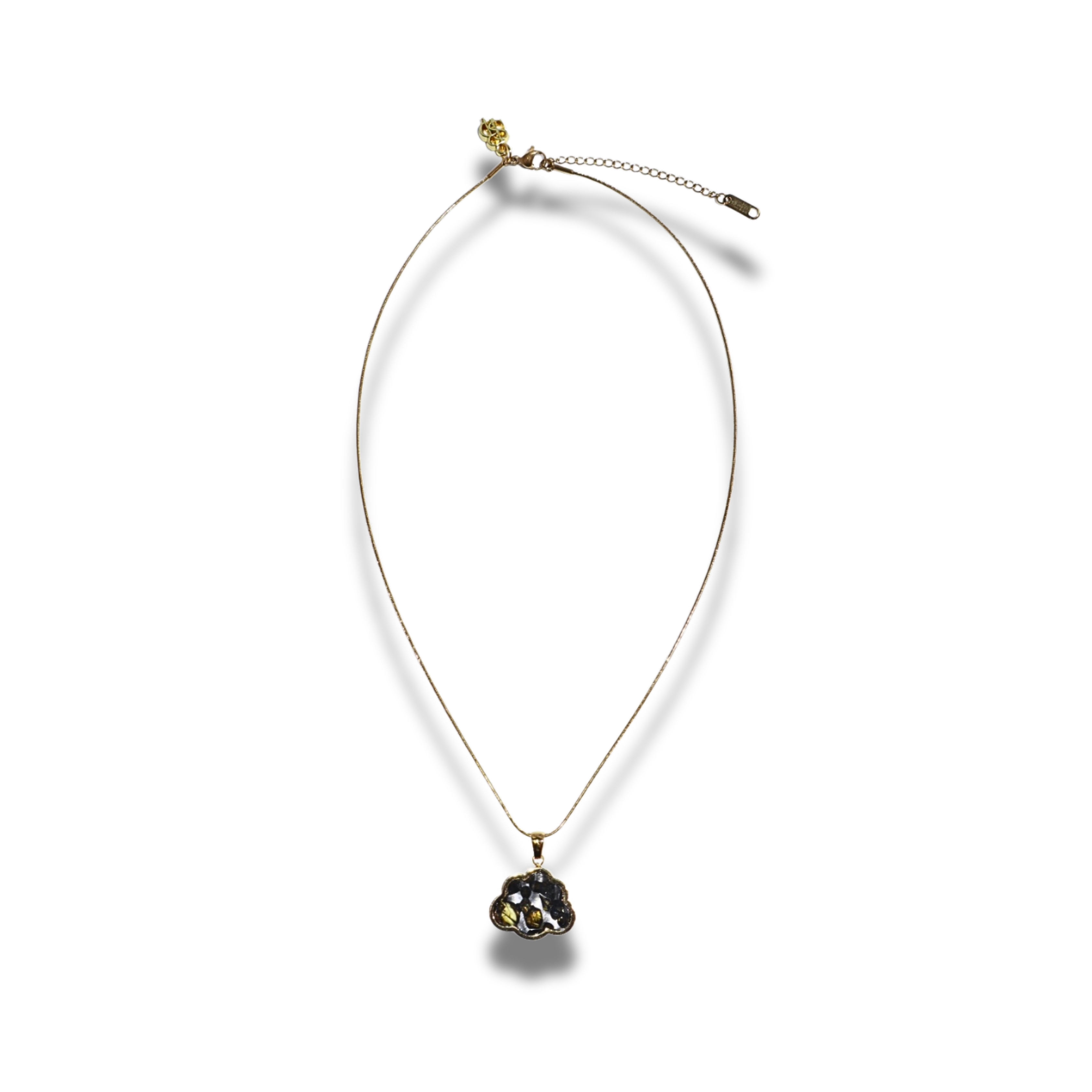 Pallasite Meteorite Pendant & Necklace