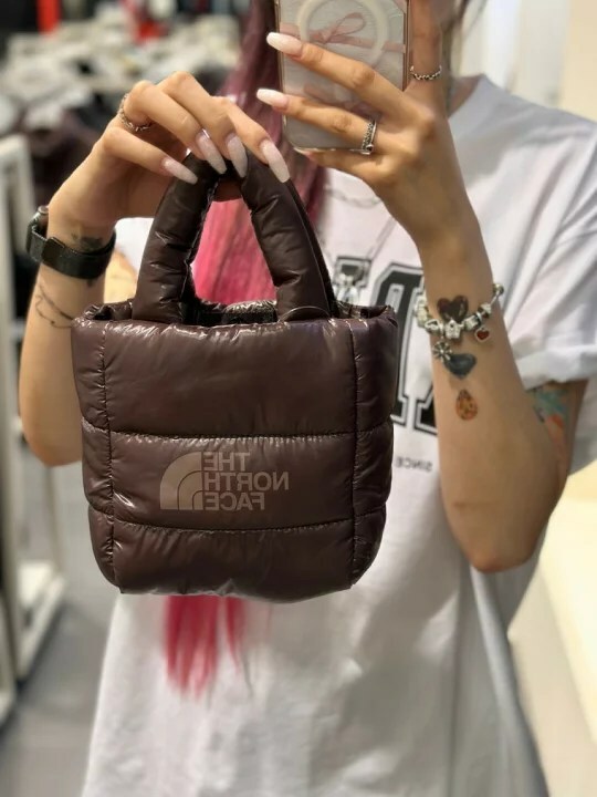 代購】THE NORTH FACE 北臉白標PLUMPY TOTE 手提包側背包NN2PQ59