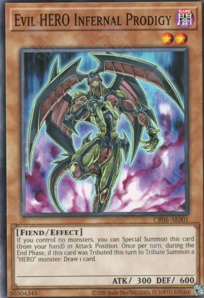 CR06-AE001 Evil HERO Infernal Prodigy (N)