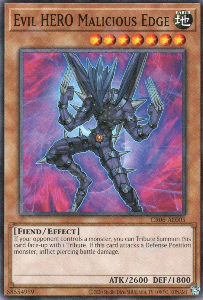 CR06-AE005 Evil HERO Malicious Edge (N)