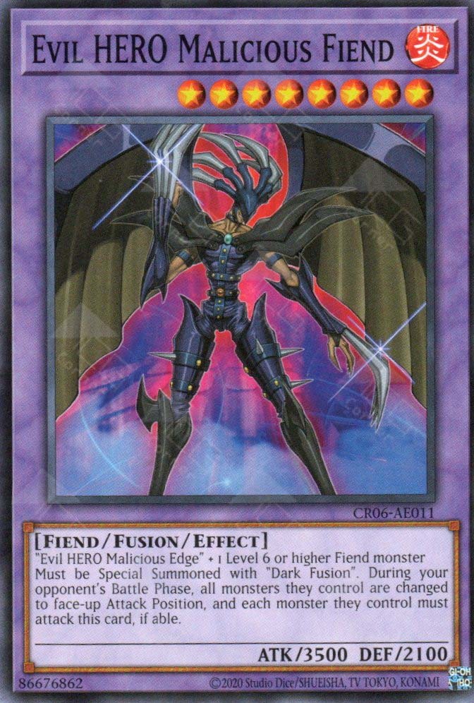 CR06-AE011 Evil HERO Malicious Fiend (N)