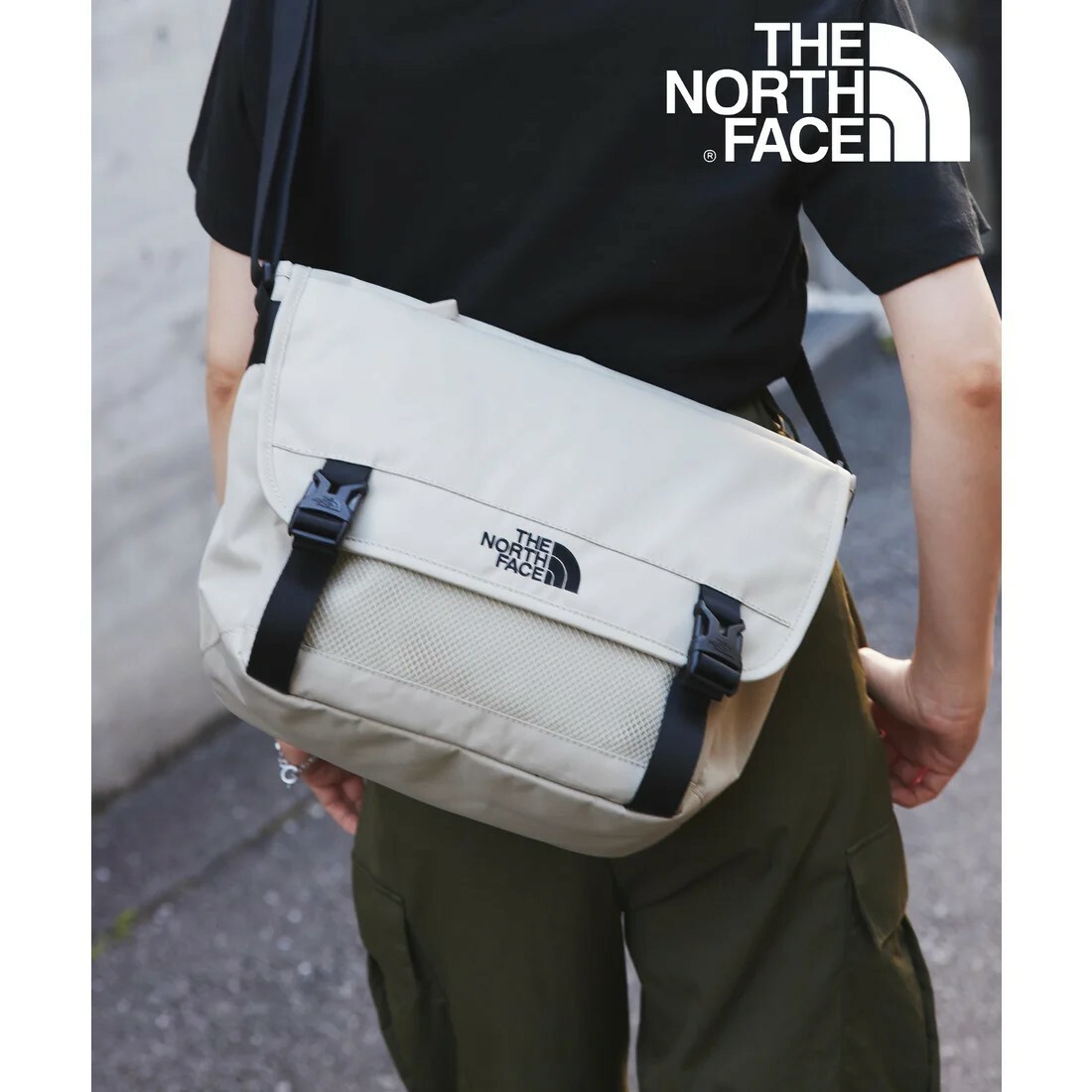 【現貨出清】THE NORTH FACE 北臉 白標 MESSENGER BAG M 郵差包 側背包 NN2PQ0