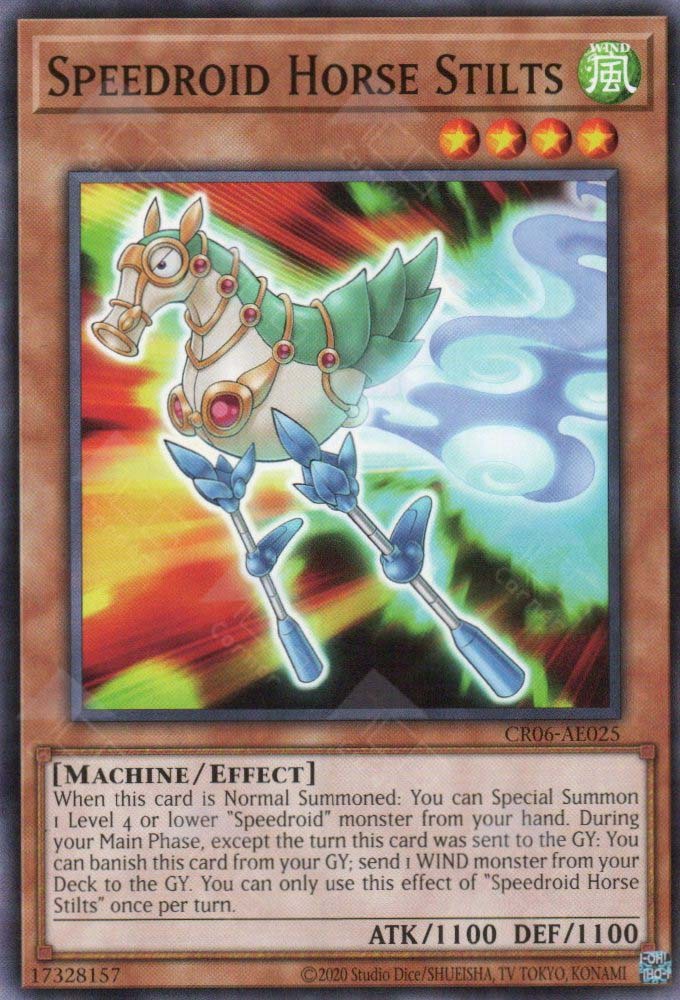 CR06-AE025 Speedroid Horse Stilts (N)