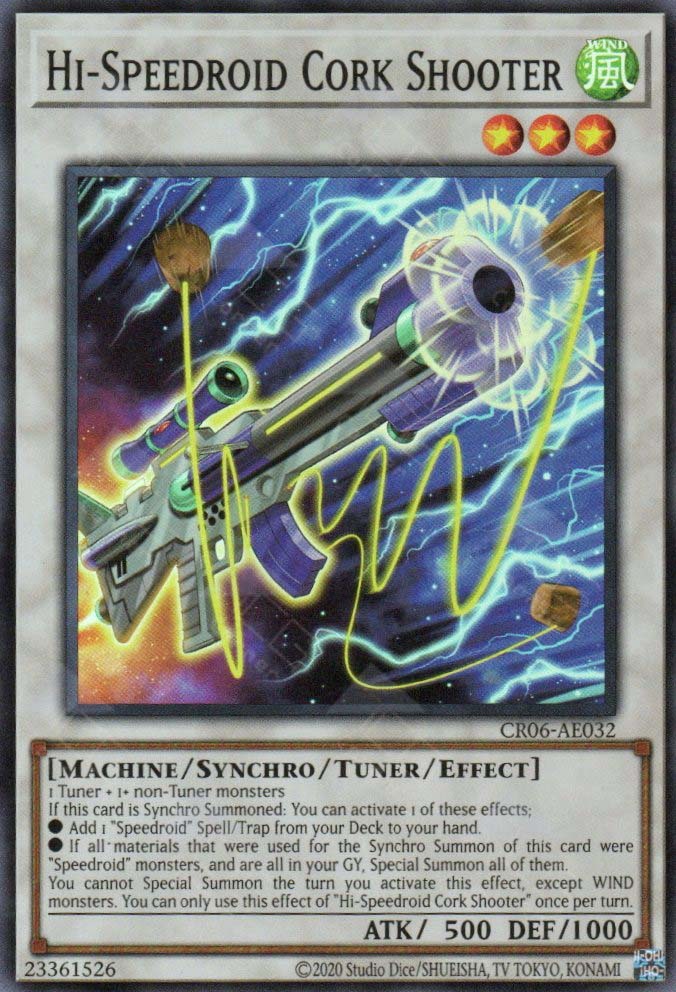 CR06-AE032 Hi-Speedroid Cork Shooter (SR)