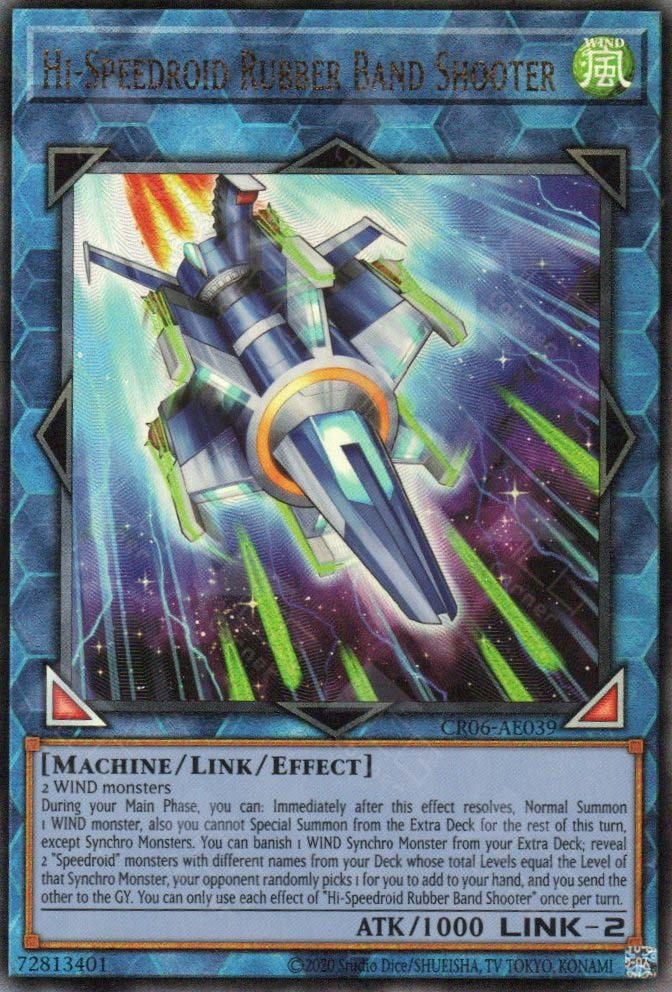 CR06-AE039 Hi-Speedroid Rubber Band Shooter (UL)