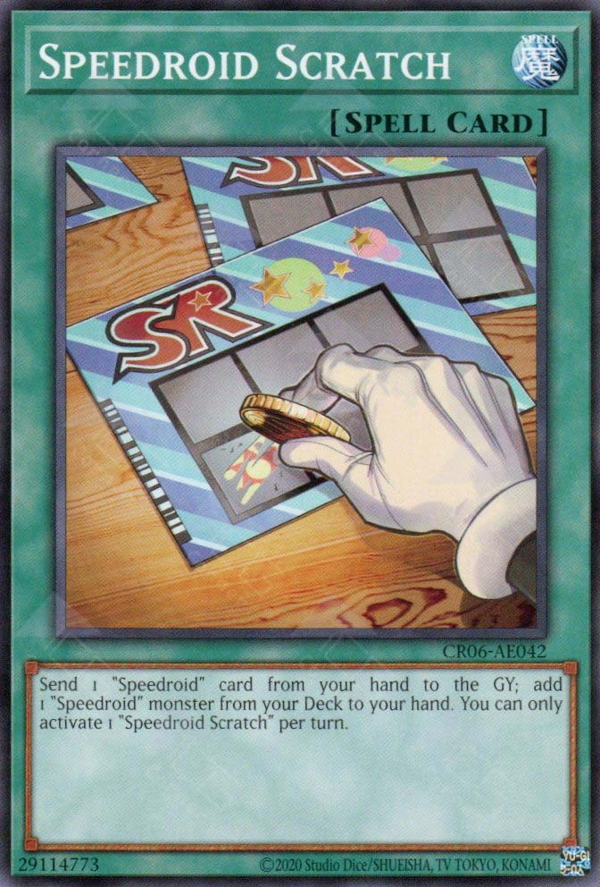CR06-AE042 Speedroid Scratch (N)
