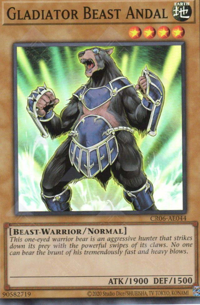 CR06-AE044 Gladiator Beast Andal (SR)