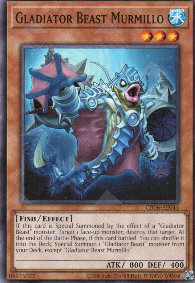 CR06-AE045 Gladiator Beast Murmillo (N)