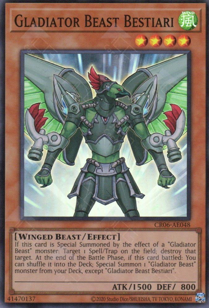 CR06-AE048 Gladiator Beast Bestiari (SR)