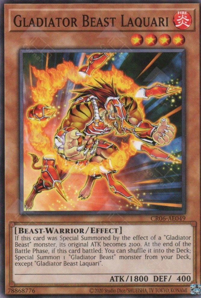 CR06-AE049 Gladiator Beast Laquari (N)