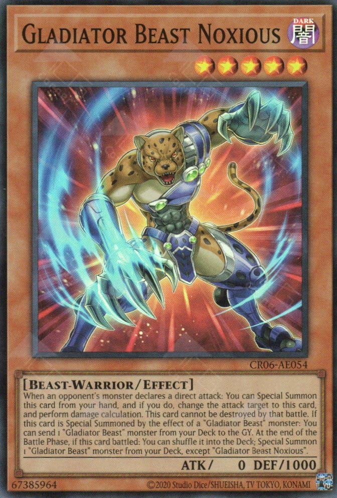 CR06-AE054 Gladiator Beast Noxious (SR)