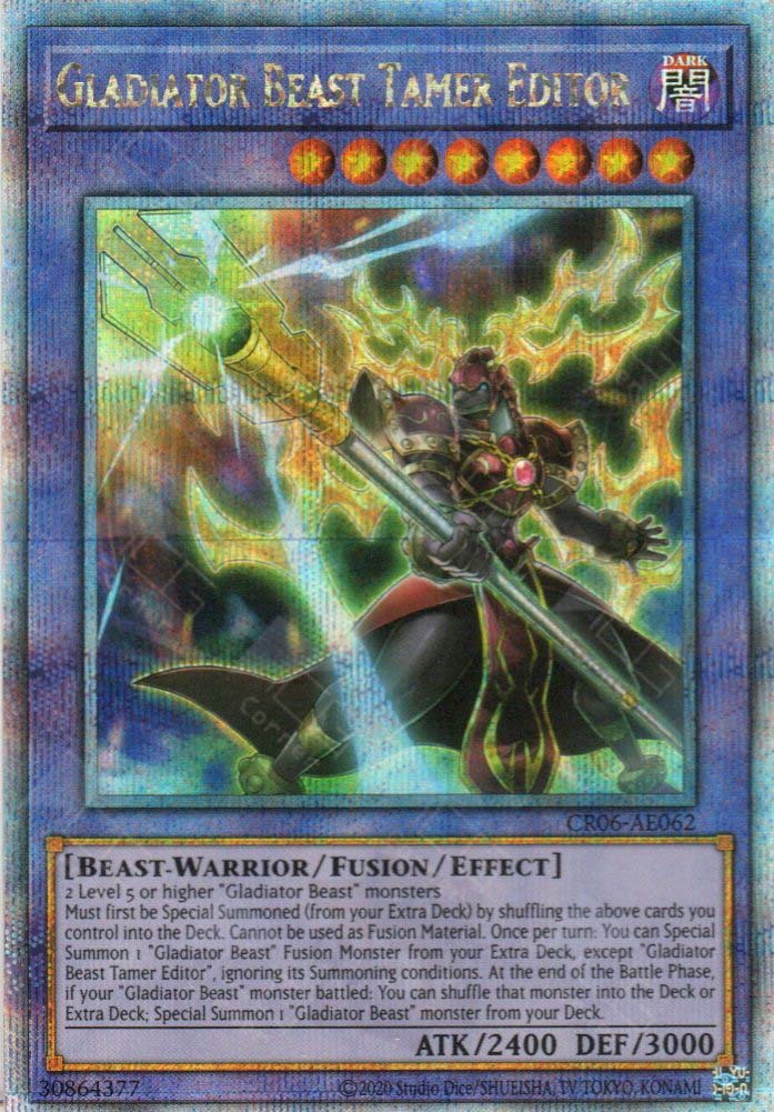 CR06-AE062 Gladiator Beast Tamer Editor