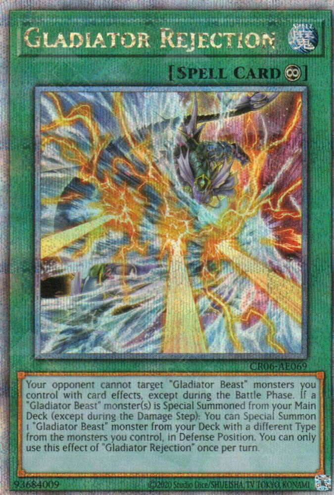 CR06-AE069 Gladiator Rejection
