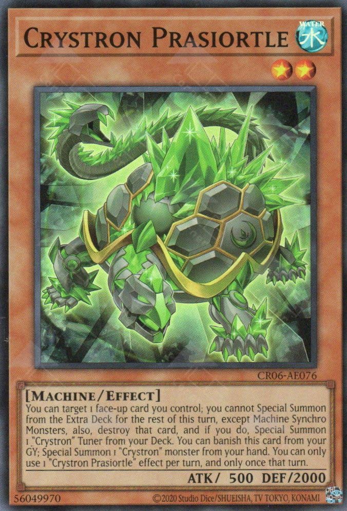 CR06-AE076 Crystron Prasiortle (SR)