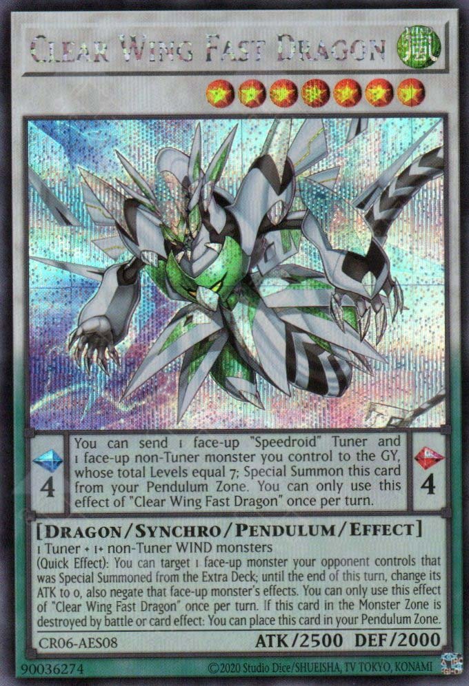 CR06-AES08 Clear Wing Fast Dragon (SER)
