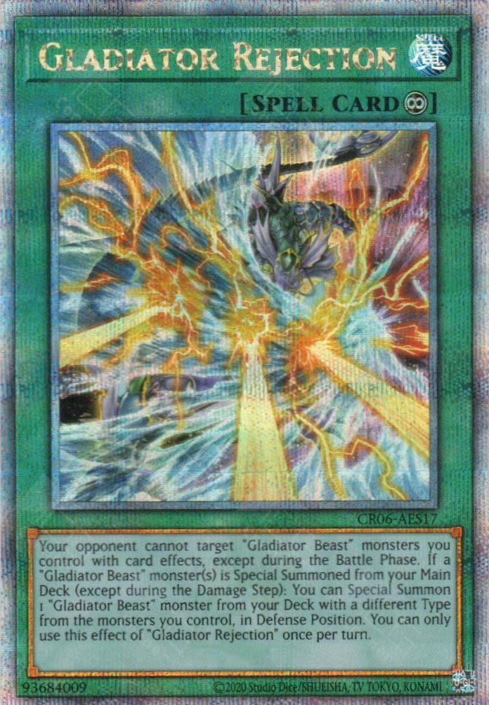 CR06-AES17 Gladiator Rejection