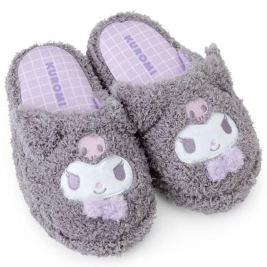 日本 Sanrio 兒童拖鞋 - Kuromi