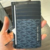 [S] MICHAEL KORS 36T4LCOZ7B SLIM ZIP WALLET,ADMRL/PLBLUE, 196237910783 (SMK1186)