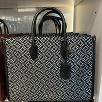 [S] MICHAEL KORS 35F4S7ZT2J MIRELLA MD EW TOTE,BLK/SILVER, 197853086098 (SMK1188)