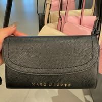 [S] MARC JACOBS 4P4SMN002S01-001 FLAP CROSSBODY BAG,BLACK, 196611140249 (SMJ450)