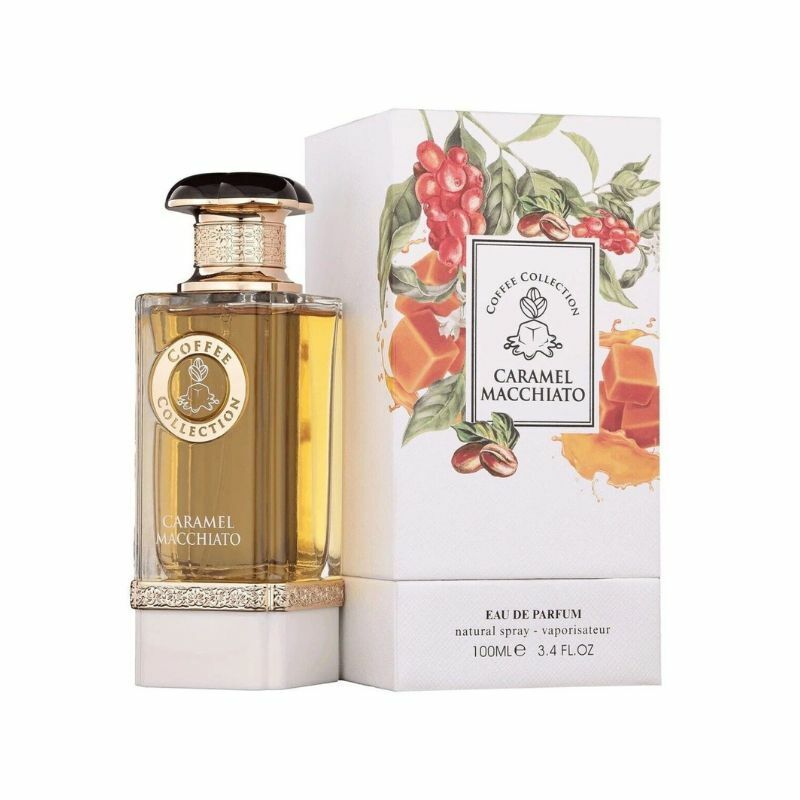 (2024新款) Fragrance World Caramel Macchiato 中性濃香水 100ml (Barcode: 6290360374017)