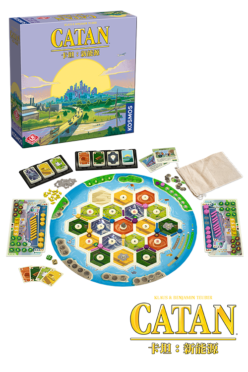 Catan - Energies/卡坦：新能源 (stand alone base)