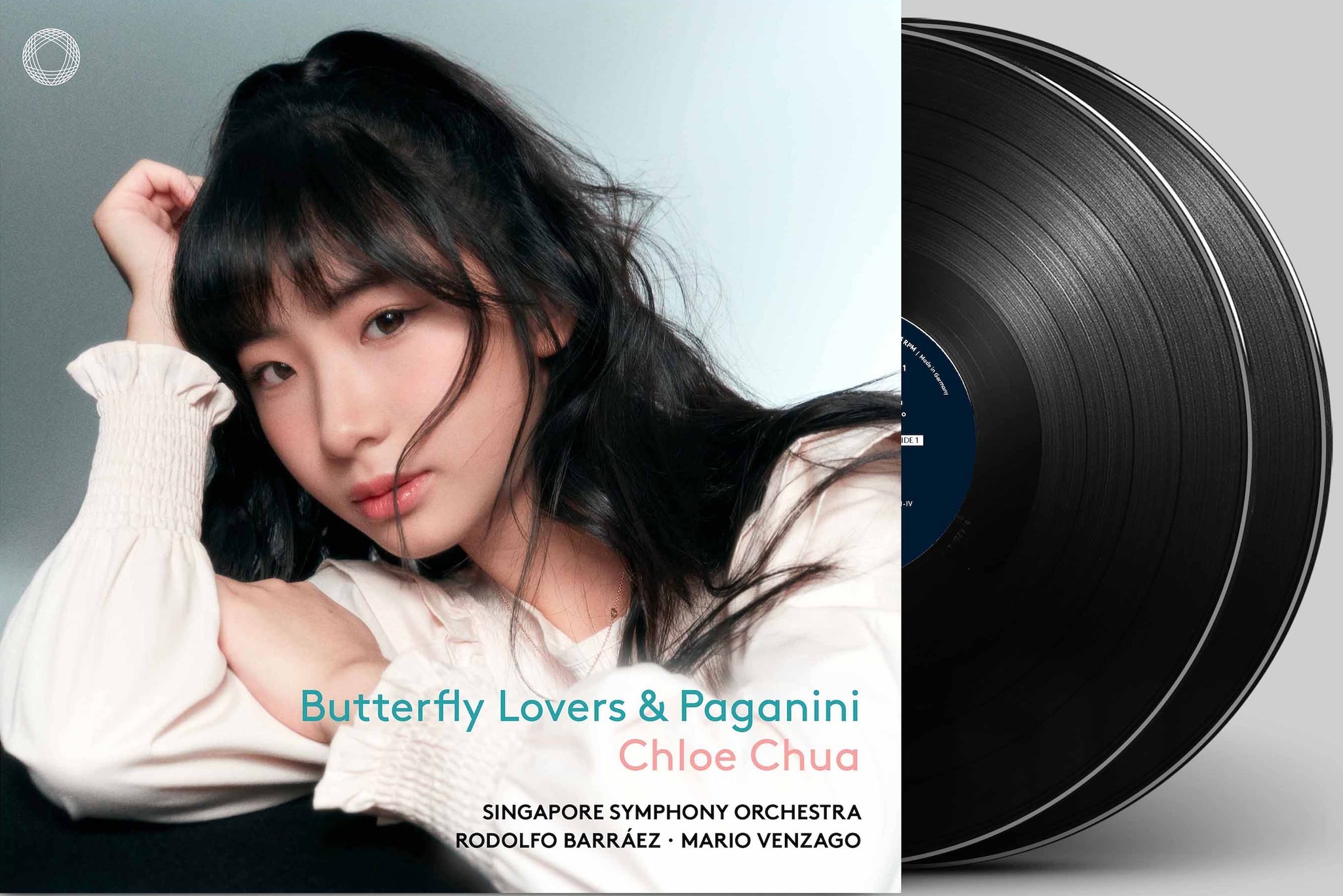 蔡珂宜 Chloe Chua / Singapore Symphony Orchestra - Butterfly Lovers 梁祝 & Paganini 2LP