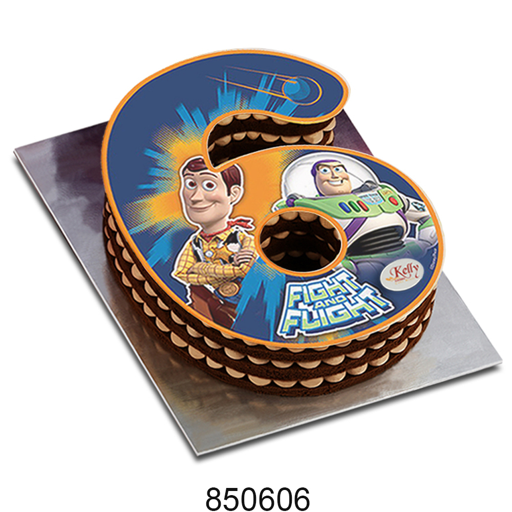 No. 6 Toys Story Edible Image Cake