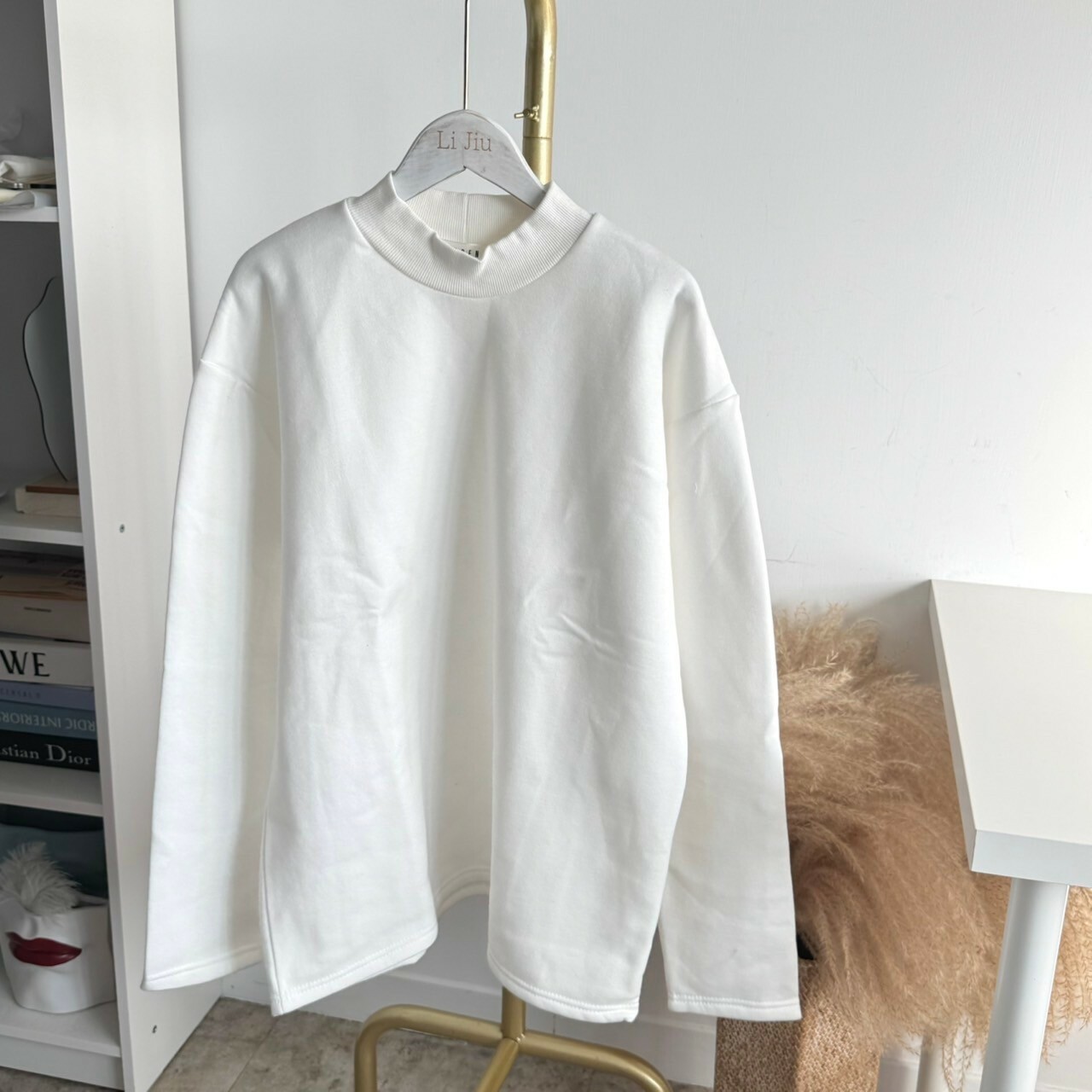 🇰🇷 男款高領寬鬆打底上衣