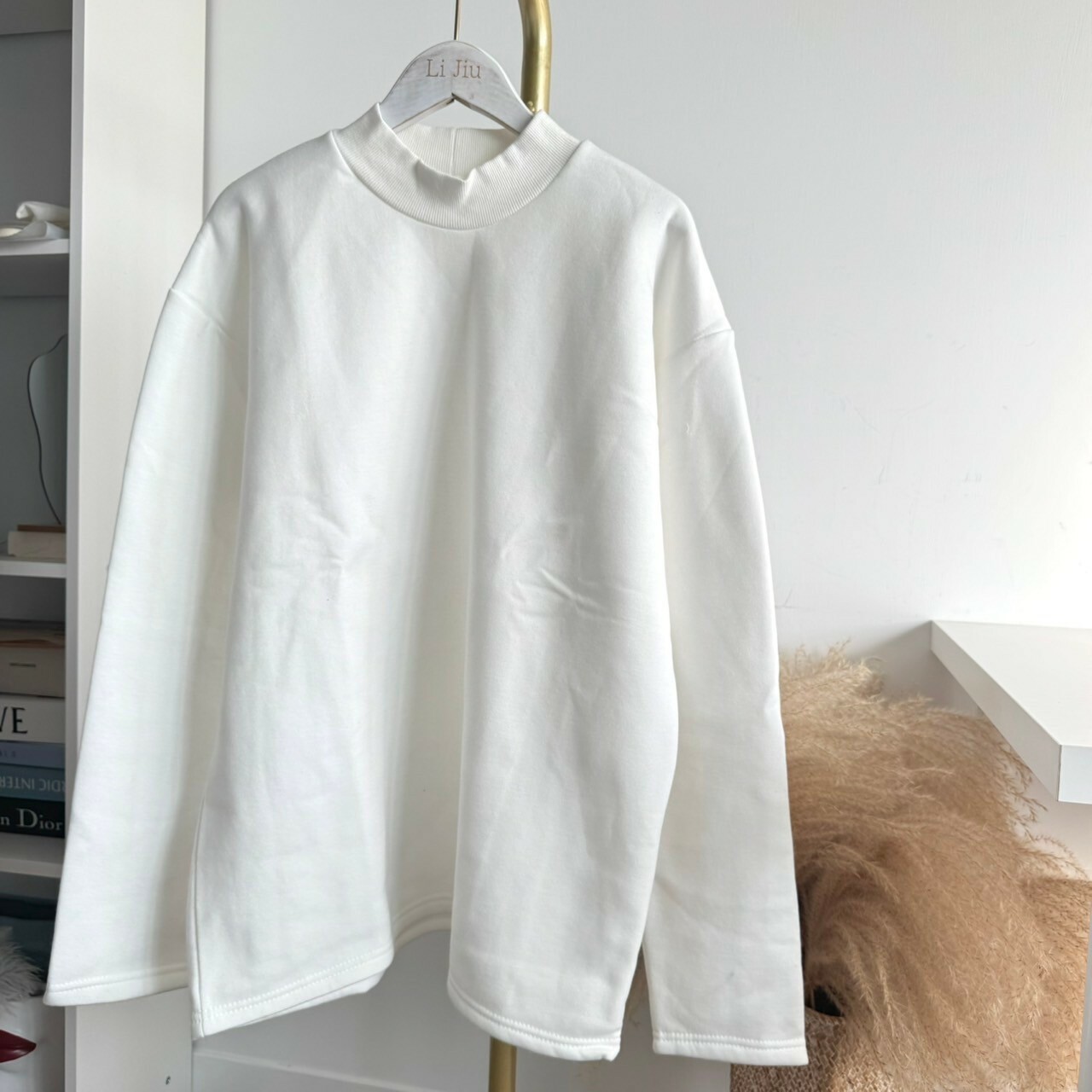 🇰🇷 男款高領寬鬆打底上衣