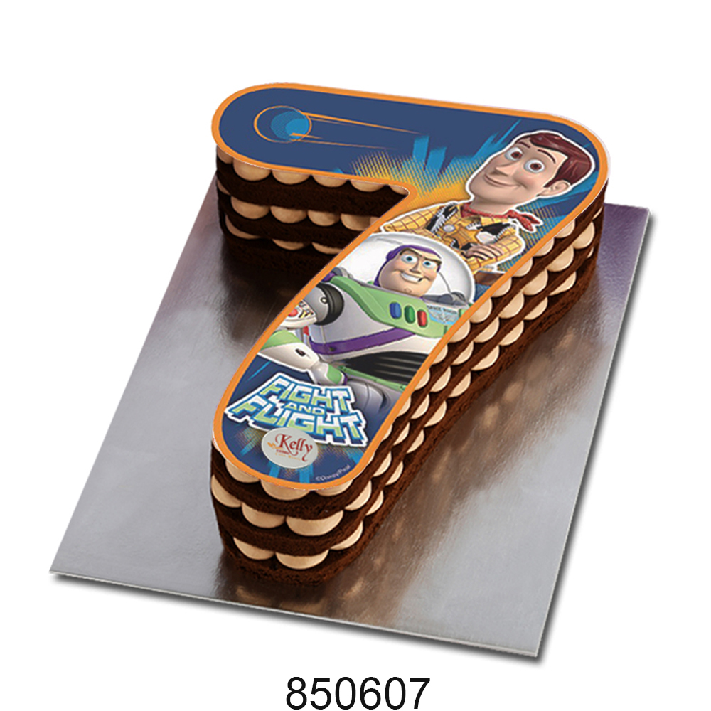 No. 7 Toys Story Edible Image Cake