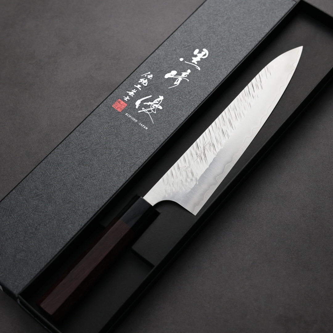 黑崎優 風神 牛刀 210mm SG2粉末HSS鋼