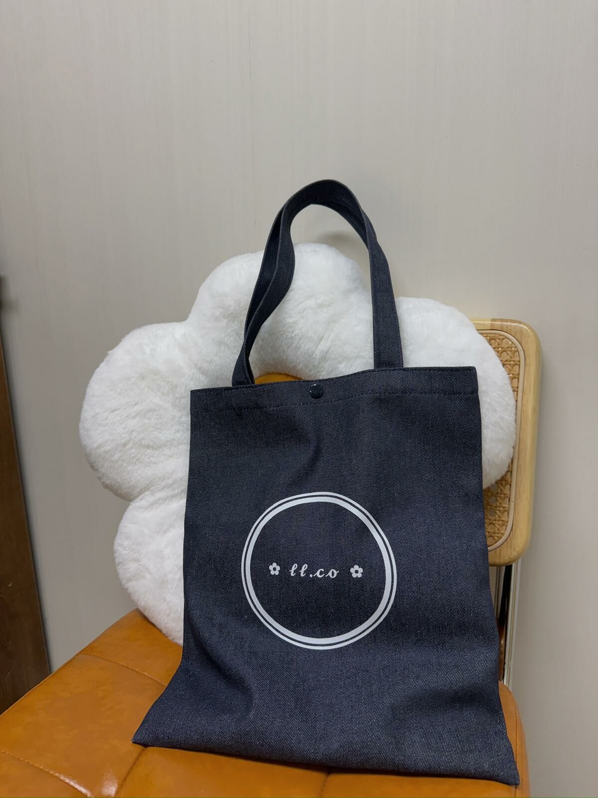 ll.co made logo tote bag